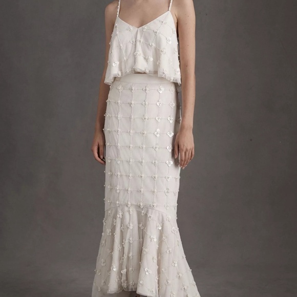 BHLDN Remy Beaded Cami & Skirt Bridal Set